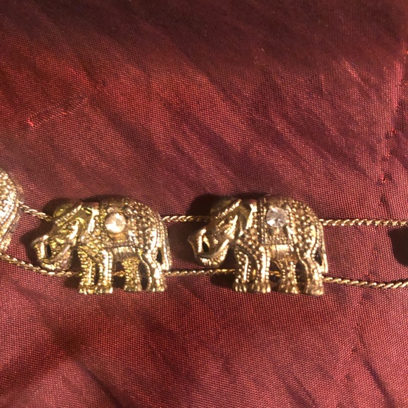 Vintage Elephant Bracelet - Picture 2 of 6